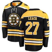 Fanatics Branded Men's Reggie Leach Boston Bruins Breakaway Home Jersey - Black