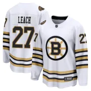 Fanatics Branded Men's Reggie Leach Boston Bruins Premier Breakaway 100th Anniversary Jersey - White