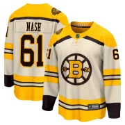 Fanatics Branded Men's Rick Nash Boston Bruins Premier Breakaway 100th Anniversary Jersey - Cream
