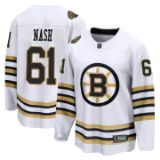 Fanatics Branded Men's Rick Nash Boston Bruins Premier Breakaway 100th Anniversary Jersey - White