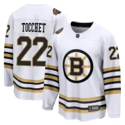 Fanatics Branded Men's Rick Tocchet Boston Bruins Premier Breakaway 100th Anniversary Jersey - White