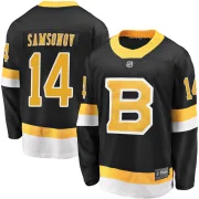Fanatics Branded Men's Sergei Samsonov Boston Bruins Premier Breakaway Alternate Jersey - Black