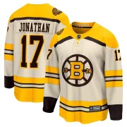 Fanatics Branded Men's Stan Jonathan Boston Bruins Premier Breakaway 100th Anniversary Jersey - Cream