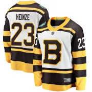 Fanatics Branded Men's Steve Heinze Boston Bruins 2019 Winter Classic Breakaway Jersey - White