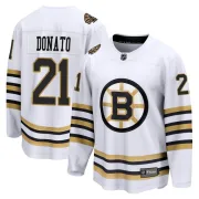 Fanatics Branded Men's Ted Donato Boston Bruins Premier Breakaway 100th Anniversary Jersey - White