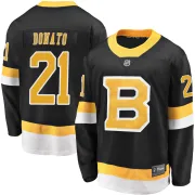 Fanatics Branded Men's Ted Donato Boston Bruins Premier Breakaway Alternate Jersey - Black