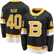 Fanatics Branded Men's Tuukka Rask Boston Bruins Premier Breakaway Alternate Jersey - Black