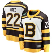 Fanatics Branded Men's Willie O'ree Boston Bruins 2019 Winter Classic Breakaway Jersey - White