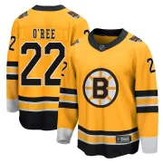 Fanatics Branded Men's Willie O'ree Boston Bruins Breakaway 2020/21 Special Edition Jersey - Gold