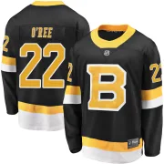 Fanatics Branded Men's Willie O'ree Boston Bruins Premier Breakaway Alternate Jersey - Black