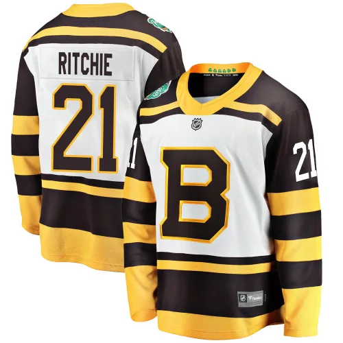 Fanatics Branded Nick Ritchie Boston Bruins ized 2019 Winter Classic Breakaway Jersey - White