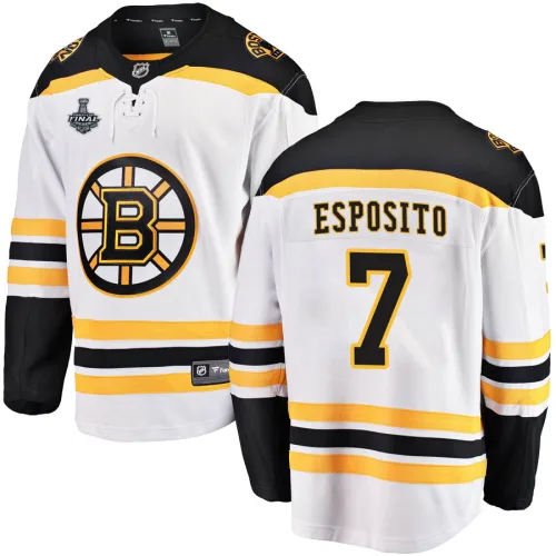 Fanatics Branded Phil Esposito Boston Bruins Breakaway Away 2019 Stanley Cup Final Bound Jersey - White