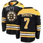 Fanatics Branded Phil Esposito Boston Bruins Breakaway Home 2019 Stanley Cup Final Bound Jersey - Black