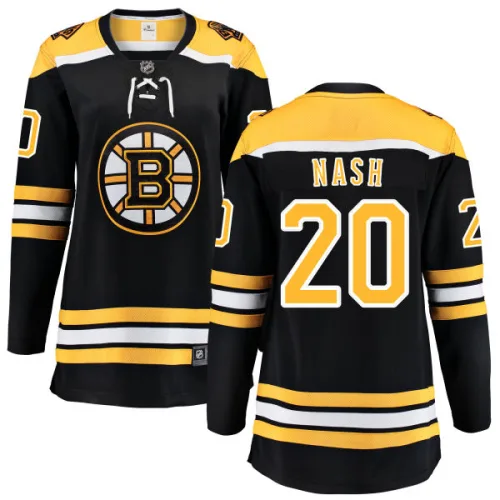 Fanatics Branded Riley Nash Boston Bruins Home Breakaway Jersey - Black
