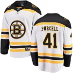 Fanatics Branded Teddy Purcell Boston Bruins Breakaway Away Jersey - White