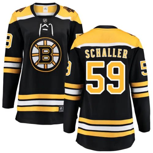 Fanatics Branded Tim Schaller Boston Bruins Home Breakaway Jersey - Black
