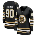 Fanatics Branded Women's Anthony Richard Boston Bruins Premier Breakaway 100th Anniversary Jersey - Black