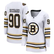 Fanatics Branded Women's Anthony Richard Boston Bruins Premier Breakaway 100th Anniversary Jersey - White