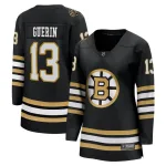 Fanatics Branded Women's Bill Guerin Boston Bruins Premier Breakaway 100th Anniversary Jersey - Black