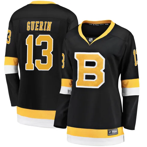 Fanatics Branded Women's Bill Guerin Boston Bruins Premier Breakaway Alternate Jersey - Black