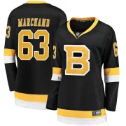 Fanatics Branded Women's Brad Marchand Boston Bruins Premier Breakaway Alternate Jersey - Black
