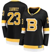 Fanatics Branded Women's Craig Janney Boston Bruins Premier Breakaway Alternate Jersey - Black