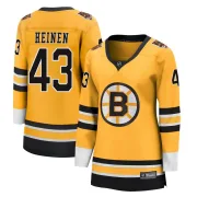 Fanatics Branded Women's Danton Heinen Boston Bruins Breakaway 2020/21 Special Edition Jersey - Gold