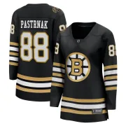 Fanatics Branded Women's David Pastrnak Boston Bruins Premier Breakaway 100th Anniversary Jersey - Black