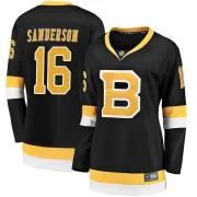 Fanatics Branded Women's Derek Sanderson Boston Bruins Premier Breakaway Alternate Jersey - Black