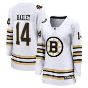 Fanatics Branded Women's Garnet Ace Bailey Boston Bruins Premier Breakaway 100th Anniversary Jersey - White
