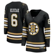 Fanatics Branded Women's Gord Kluzak Boston Bruins Premier Breakaway 100th Anniversary Jersey - Black