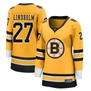 Fanatics Branded Women's Hampus Lindholm Boston Bruins Breakaway 2020/21 Special Edition Jersey - Gold