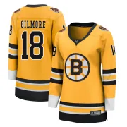 Fanatics Branded Women's Happy Gilmore Boston Bruins Breakaway 2020/21 Special Edition Jersey - Gold