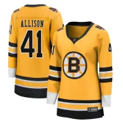 Fanatics Branded Women's Jason Allison Boston Bruins Breakaway 2020/21 Special Edition Jersey - Gold