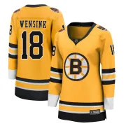 Fanatics Branded Women's John Wensink Boston Bruins Breakaway 2020/21 Special Edition Jersey - Gold