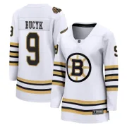 Fanatics Branded Women's Johnny Bucyk Boston Bruins Premier Breakaway 100th Anniversary Jersey - White