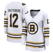 Fanatics Branded Women's Kevin Shattenkirk Boston Bruins Premier Breakaway 100th Anniversary Jersey - White