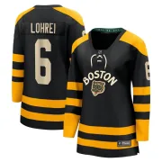 Fanatics Branded Women's Mason Lohrei Boston Bruins Breakaway 2023 Winter Classic Jersey - Black