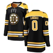 Fanatics Branded Women's Mason Lohrei Boston Bruins Breakaway Home Jersey - Black