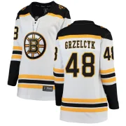 Fanatics Branded Women's Matt Grzelcyk Boston Bruins Breakaway Away Jersey - White