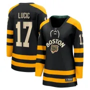Fanatics Branded Women's Milan Lucic Boston Bruins Breakaway 2023 Winter Classic Jersey - Black
