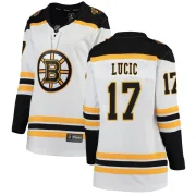 Fanatics Branded Women's Milan Lucic Boston Bruins Breakaway Away Jersey - White