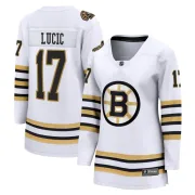 Fanatics Branded Women's Milan Lucic Boston Bruins Premier Breakaway 100th Anniversary Jersey - White