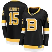 Fanatics Branded Women's Milt Schmidt Boston Bruins Premier Breakaway Alternate Jersey - Black