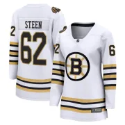 Fanatics Branded Women's Oskar Steen Boston Bruins Premier Breakaway 100th Anniversary Jersey - White