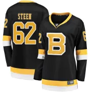 Fanatics Branded Women's Oskar Steen Boston Bruins Premier Breakaway Alternate Jersey - Black