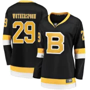 Fanatics Branded Women's Parker Wotherspoon Boston Bruins Premier Breakaway Alternate Jersey - Black