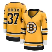 Fanatics Branded Women's Patrice Bergeron Boston Bruins Breakaway 2020/21 Special Edition Jersey - Gold