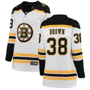 Fanatics Branded Women's Patrick Brown Boston Bruins Breakaway Away Jersey - White