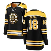 Fanatics Branded Women's Pavel Zacha Boston Bruins Breakaway Home Jersey - Black
